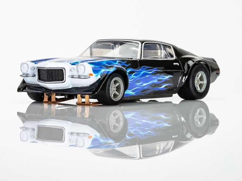 AFX Collector Series Camaro 1973 HO Slot Car (Wildfire) (LWB) (Mega G+) 22046