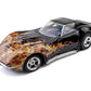 AFX Collector Series 1968 Corvette 427 HO Slot Car (Flame) (SWB) (Mega G+) 22051