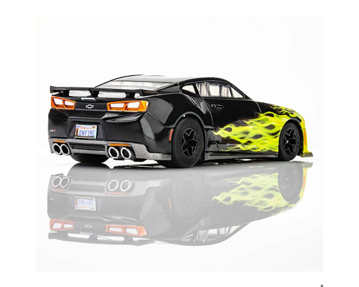 AFX 2021 Camaro ZL1 HO Slot Car (Lime Fire) (LWB) (Mega G+) 22060