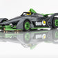 AFX Racing Formula N #3 Silver/Green HO Scale Slot Car 22064
