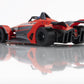 AFX Racing Formula N #4 Red/Gray HO Scale Slot Car 22066