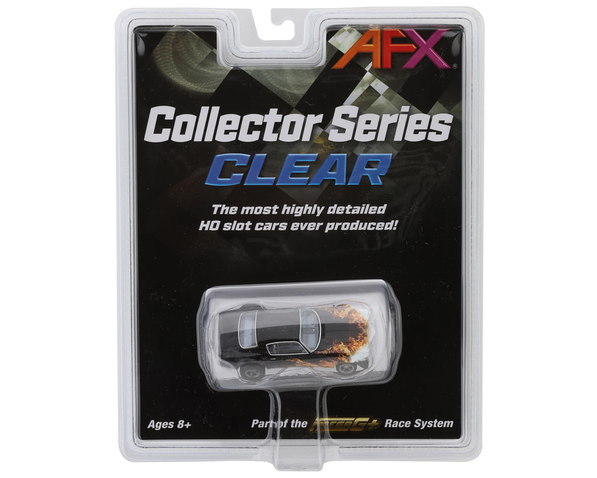 AFX Collector Series Camaro 1970 HO Slot Car (Black Wildfire) (LWB) (Mega G+) 22073