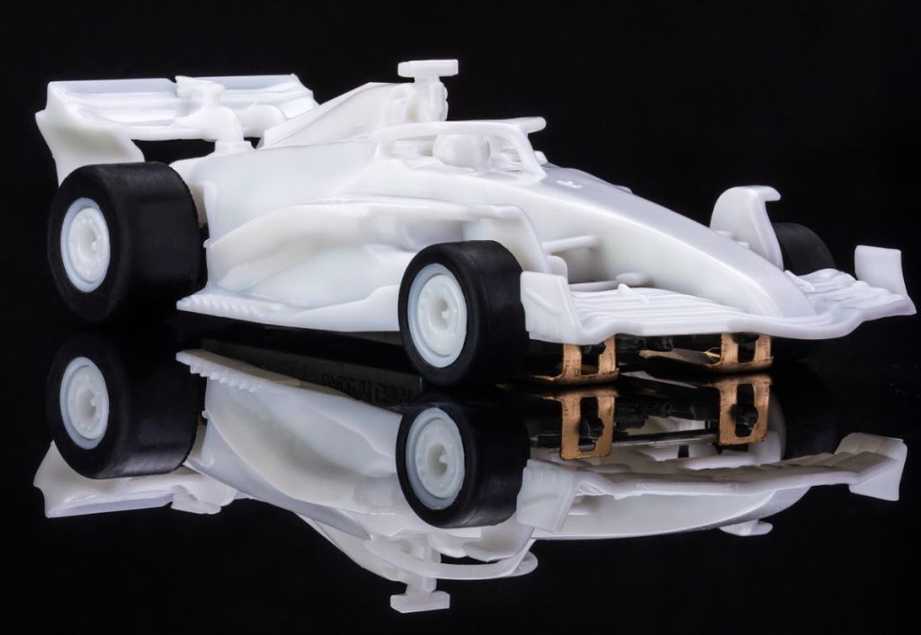 AFX Formula 1 Paintable White Body HO Scale Slot Car – 22089
