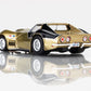 AFX AstroVette 1969 LMP12 LTD HO Slot Car (Gold) (SWB) (Mega G+) 22093