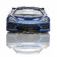 AFX Racing Corvette C8 Riptide Blue Metallic Slot Car 22094