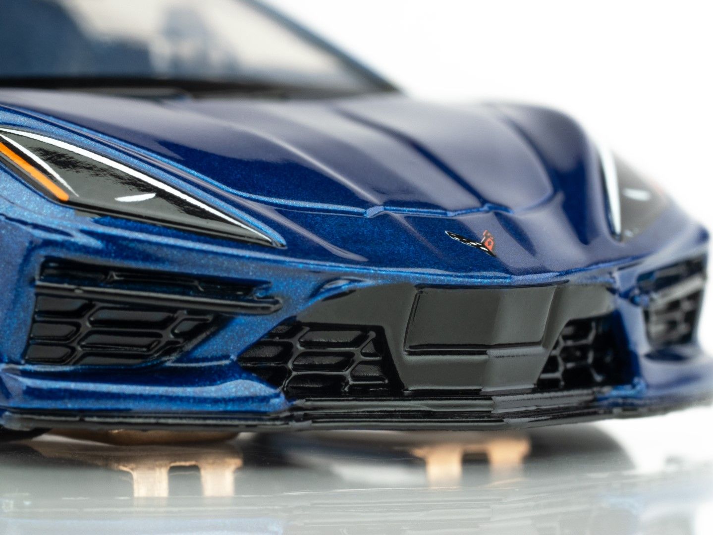 AFX Racing Corvette C8 Riptide Blue Metallic Slot Car 22094