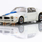 AFX Racing 1970 Firebird TransAm, White/ Blue, HO Scale Slot Car 22096