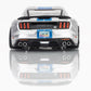 AFX Racing 2022 Mustang GT500KR, Silver/ Blue HO Scale Slot Car 22099