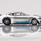 AFX Racing 2022 Mustang GT500KR, Silver/ Blue HO Scale Slot Car 22099