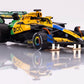 AFX McLaren MCL38 #4 Lando Norris Senna Tribute Monaco 2024 HO Scale Slot Car – 22120