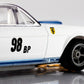 AFX 1965 Shelby Mustang GT350R Ken Miles White/Blue HO Scale Slot Car – 22125