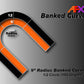 AFX Racing Track BankdCurve 9"R Set 70622