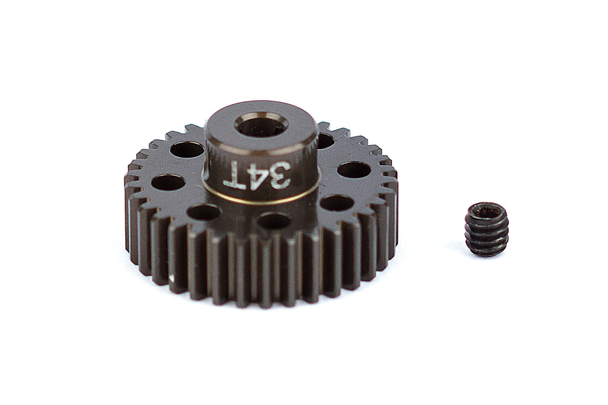 Team Associated Factory Team Aluminum 34T 48P Pinion Gear 1/8 Shaft