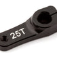 Team Associated Factory Team Aluminum Servo Horn 25 Spline 18.5mm for RC8 B74