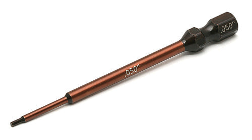 Team Associated 1/4 Inch Hex Driver Bit 0.050 Standard for RC Hardware