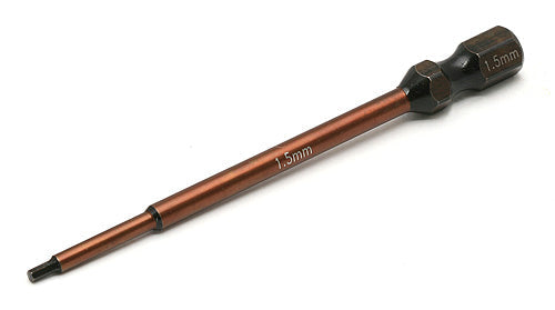 Team Associated 1/4 Inch Hex Driver Bit 1.5mm Metric for RC Hardware