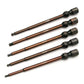 Team Associated Factory Team 1/4 Inch 5-Piece Power Tool Tips Set
