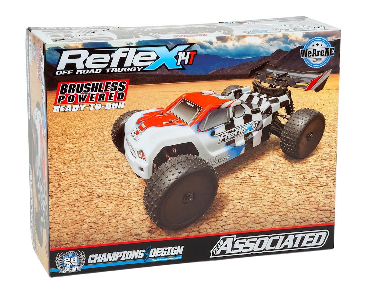 Team Associated Reflex 14T 1/14 Scale 4WD Brushless Electric Truggy RTR Combo