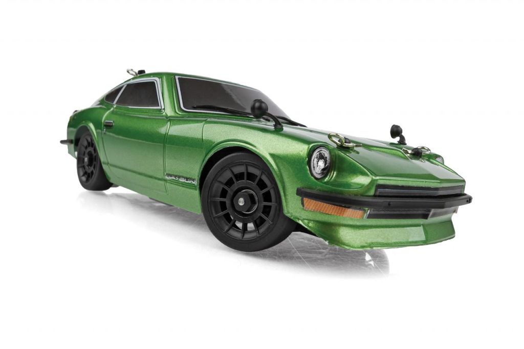 Team Associated SR27 Datsun 240Z 1/27 Scale RTR 2WD On-Road Touring Car - Green