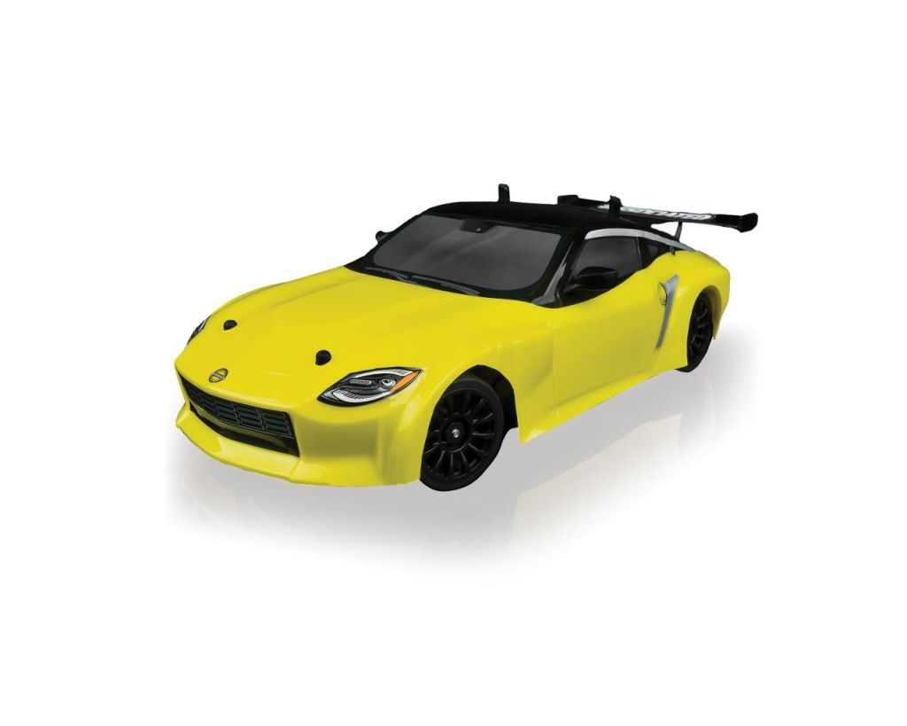 Team Associated SR27 2023 Nissan Z 1/27 Scale RTR Electric On-Road RC Car - Yellow