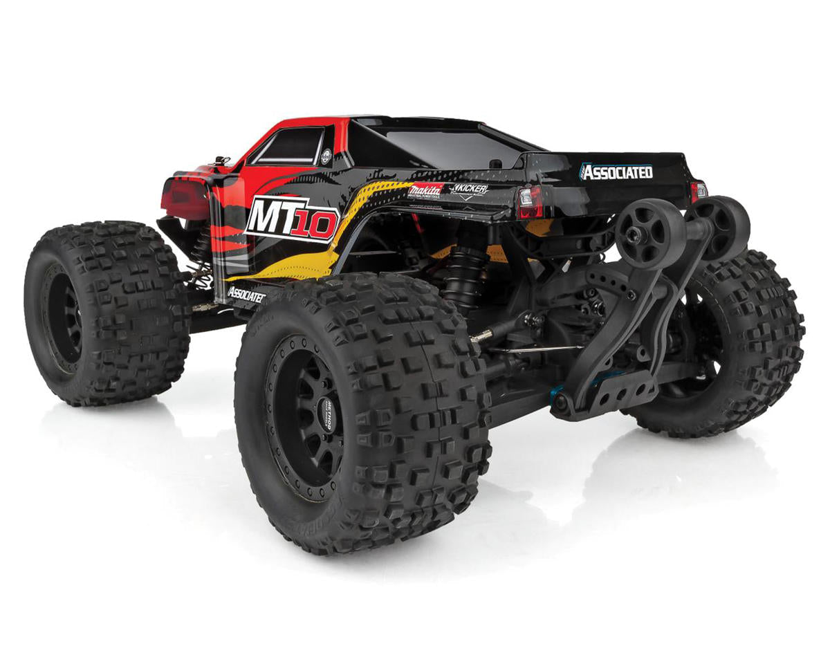 Team Associated RIVAL MT10 V2 1/10 Scale 4WD Brushless Monster Truck RTR LiPo Combo - Red