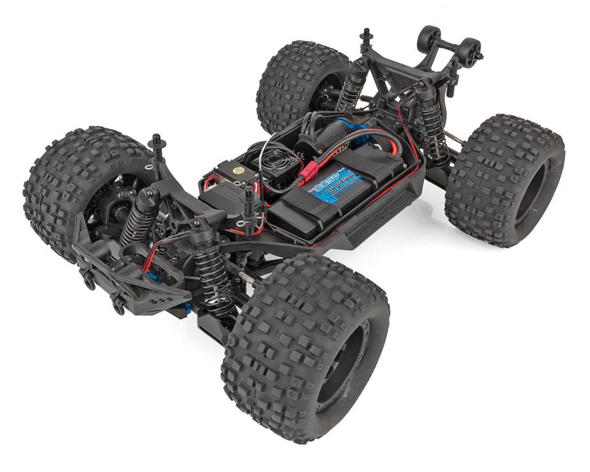 Team Associated RIVAL MT10 V2 1/10 Scale 4WD Brushless Monster Truck RTR - Red