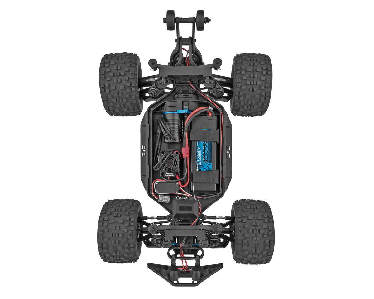 Team Associated RIVAL MT10 V2 1/10 Scale 4WD Brushless Monster Truck RTR - Red