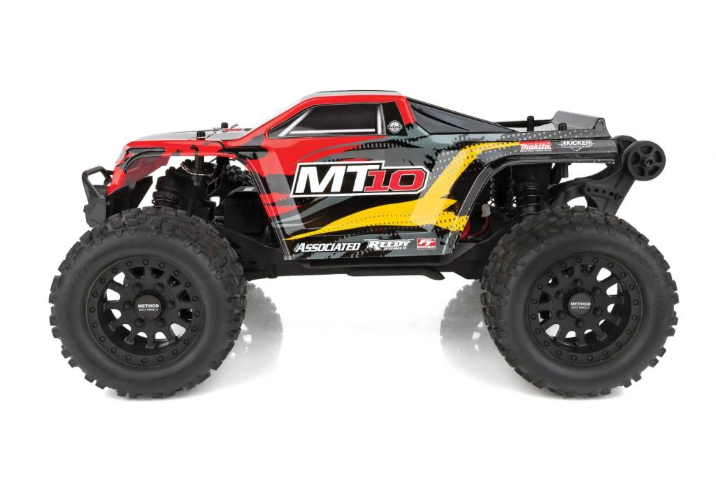 Team Associated RIVAL MT10 V2 1/10 Scale 4WD Brushless Monster Truck RTR LiPo Combo