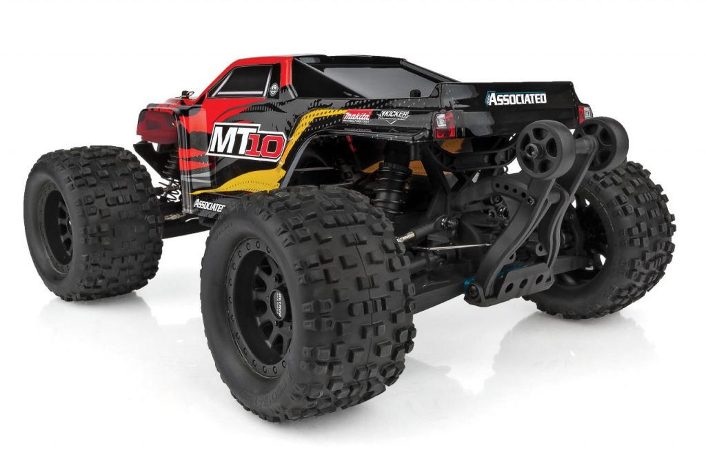 Team Associated RIVAL MT10 V2 1/10 Scale 4WD Brushless Monster Truck RTR LiPo Combo