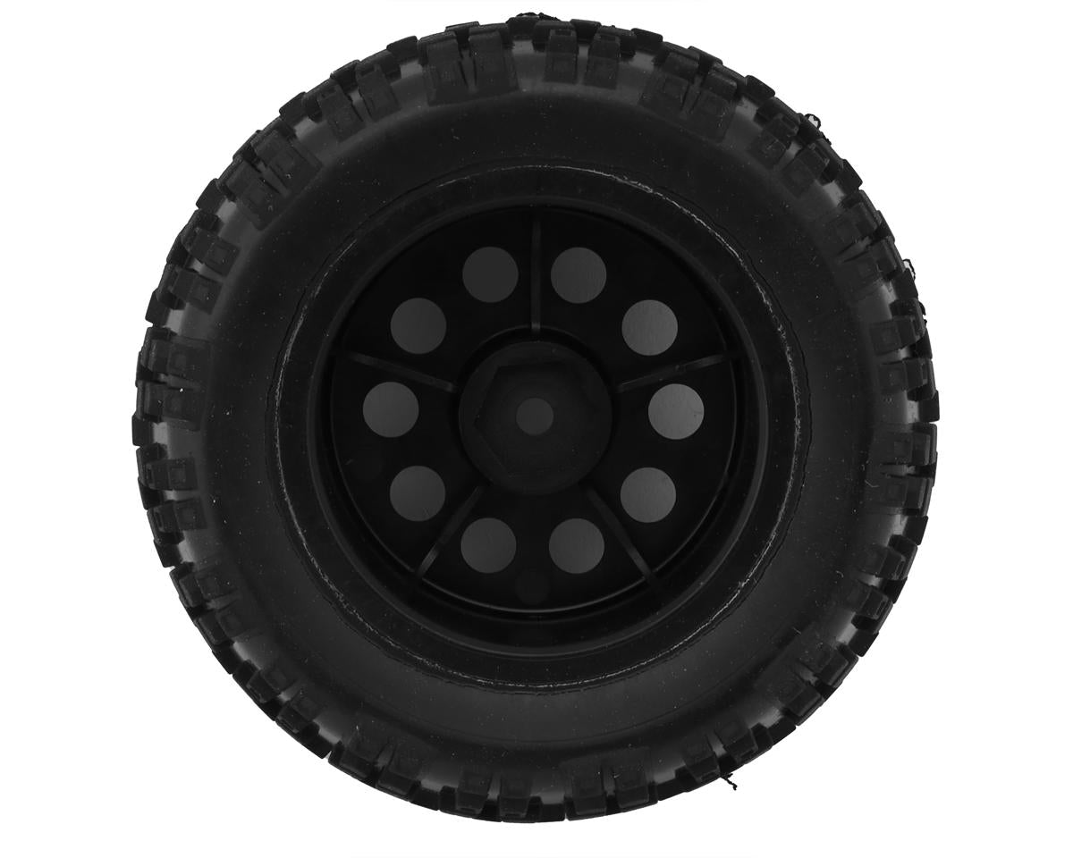 Team Associated Reflex 14MT Monster Truck Pre-Mounted Tires Black Set of 4