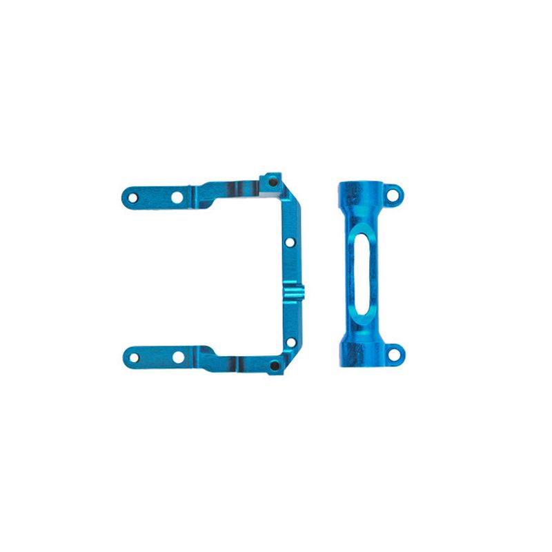 Team Associated RC28R Rear Pod and Axle Carrier Set – 1/28 Scale Drivetrain