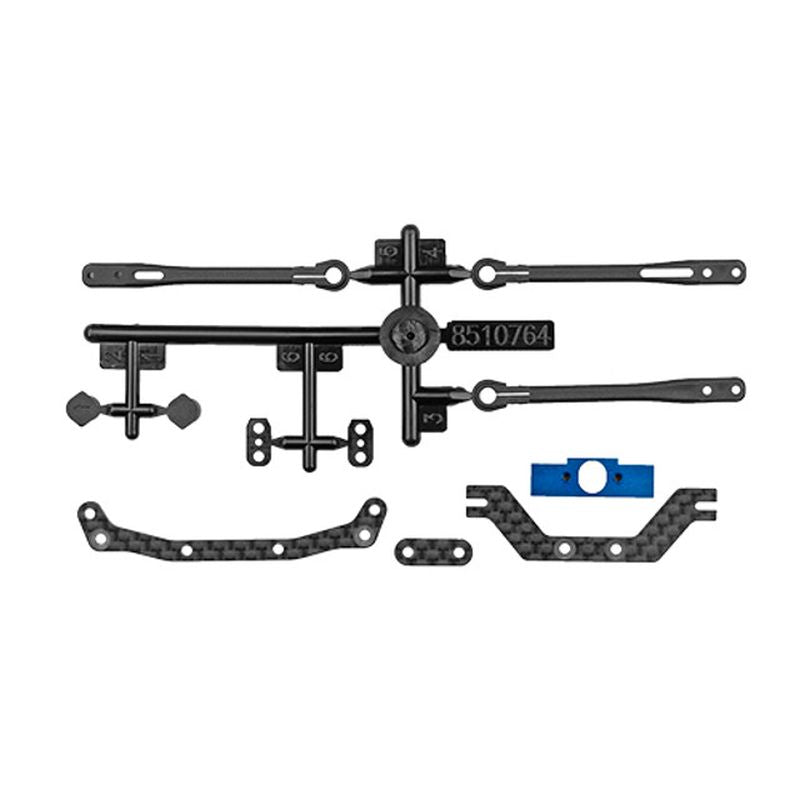 Team Associated RC28R Pivot Block Set – 1/28 Scale Suspension Replacement