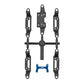 Team Associated RC28R Upper and Lower Front Arm Set – 1/28 Scale Suspension