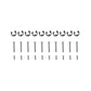 Team Associated RC28R Specialty Hardware Set 30-Piece – 1/28 Scale Replacement