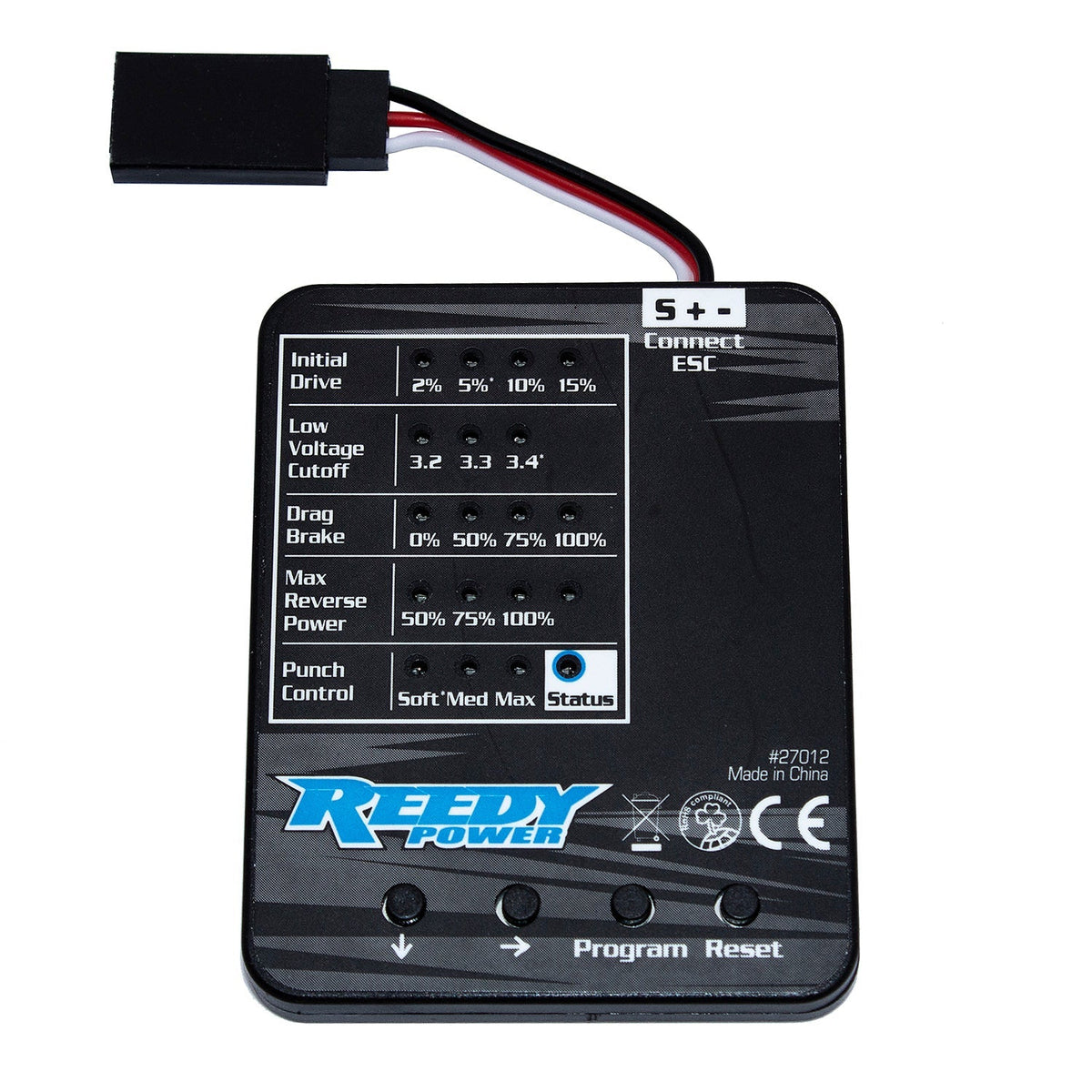 Team Associated Reedy SC480X Program Card for ESC Programming