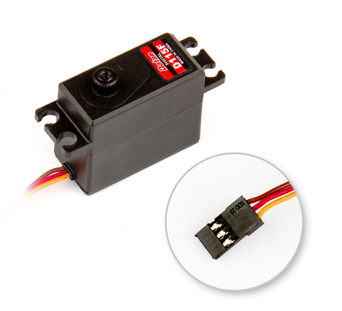 Team Associated D115F Replacement Steering Servo for Reflex 14T 14B