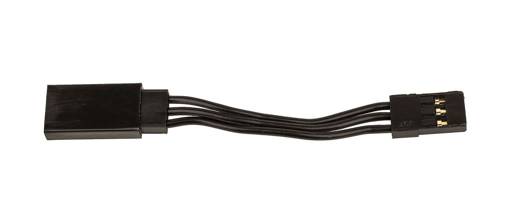 Team Associated 50mm Servo Wire Extension Cable Black 1.97in