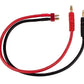 Team Associated T-Plug Deans 350mm Charge Lead with 4mm Bullet Connectors