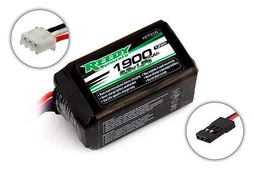 Team Associated Reedy LiFe PRO 1900mAh 6.6V Hump Receiver Battery