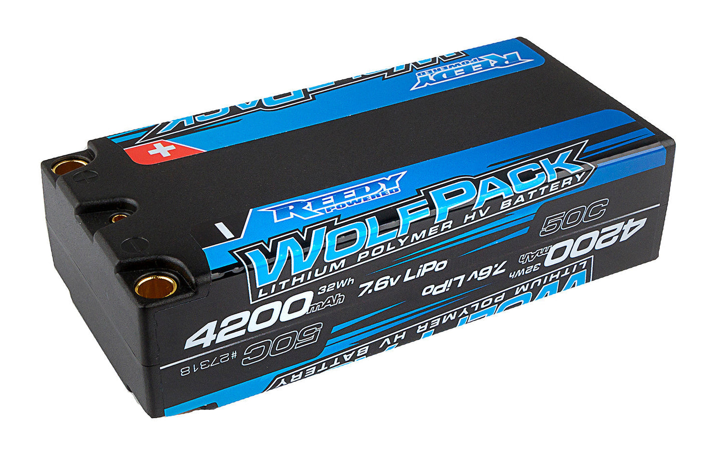 Team Associated Reedy WolfPack 4200mAh 7.6V HV 50C Shorty LiPo Battery