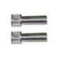 Team Associated Reedy Grip 5mm x 14mm Silver Bullet Connectors 2-Pack