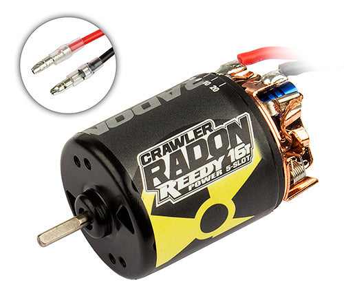 Team Associated Reedy Radon 2 Crawler 16T 5-Slot Brushed Motor 1850kV