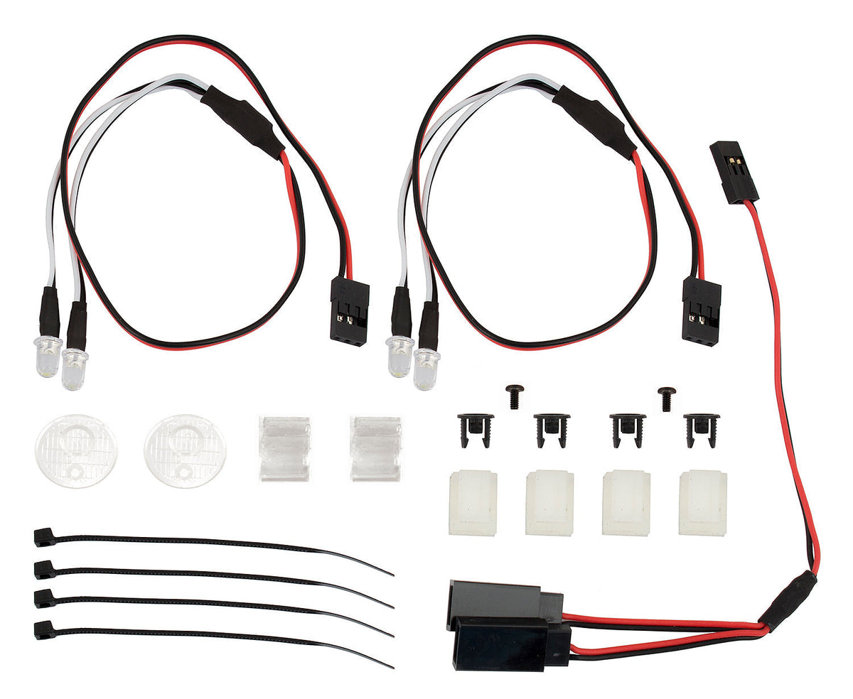 Team Associated XP LED Head and Tail Light Kit for ProSC10 DB10 Trophy Rat
