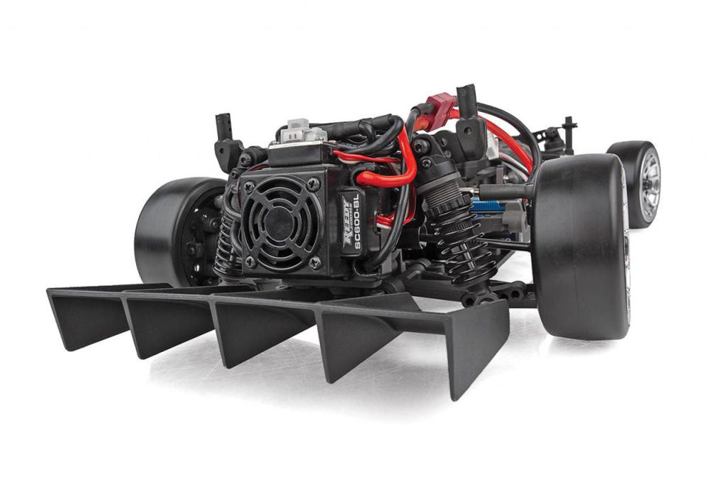 Team Associated DC10 RTR Combo 1/10 Scale Electric Brushless RWD Drift Car with Battery and Charger - Blue