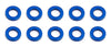 Team Associated 5.5x1.0mm Blue Aluminum Ballstud Washers 10-Pack