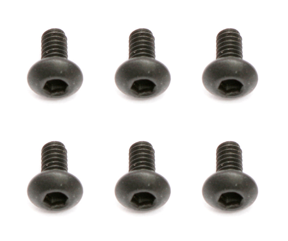 Team Associated M2x0.4x4mm Button Head Cap Screws for RC Vehicles
