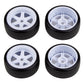 Team Associated Hoonitruck Drift Wheels and Tires for Apex2