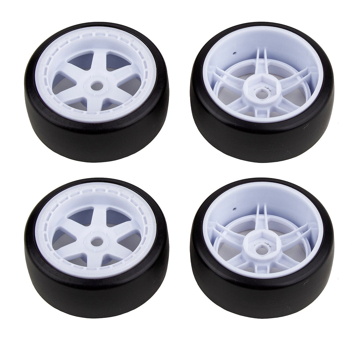 Team Associated Hoonitruck Drift Wheels and Tires for Apex2
