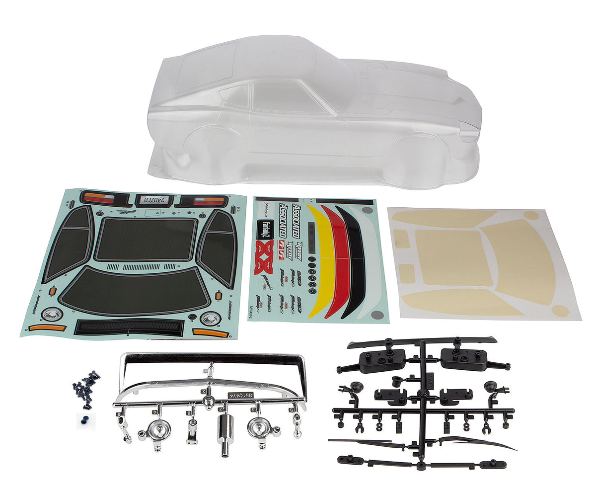 Team Associated Apex2 Sport Datsun 240Z Clear Polycarbonate Body Shell