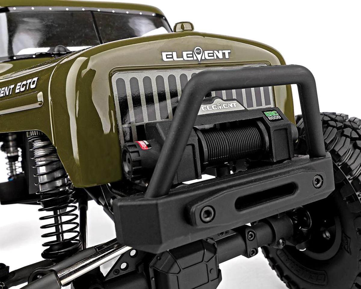 Element RC Enduro Ecto 4x4 RTR 1/10 Scale Trail Truck Rock Crawler Combo (Green)
